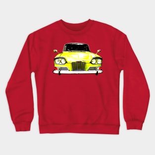 Humber Sceptre Mk1 1960s British classic car high contrast Crewneck Sweatshirt